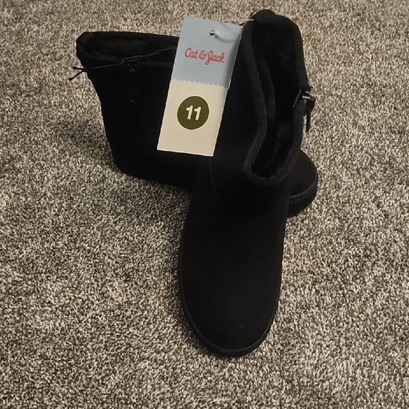 Cat & Jack Other - Cat & Jack Kids Black Winter Boots